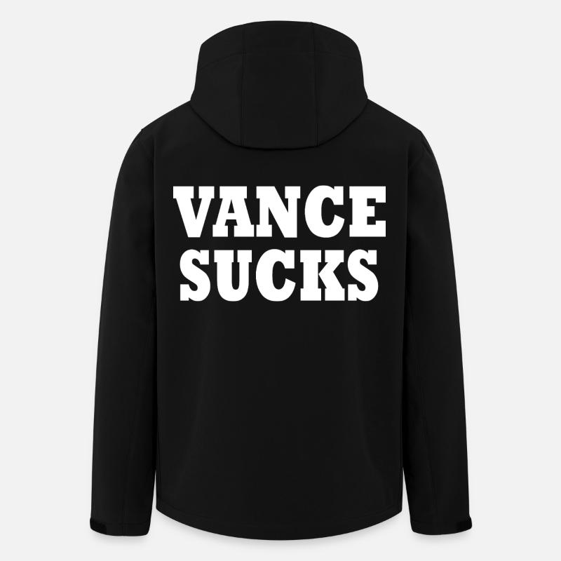 vance sucks - Men’s Recycled Softshell Jacket by Stanley/Stella - black