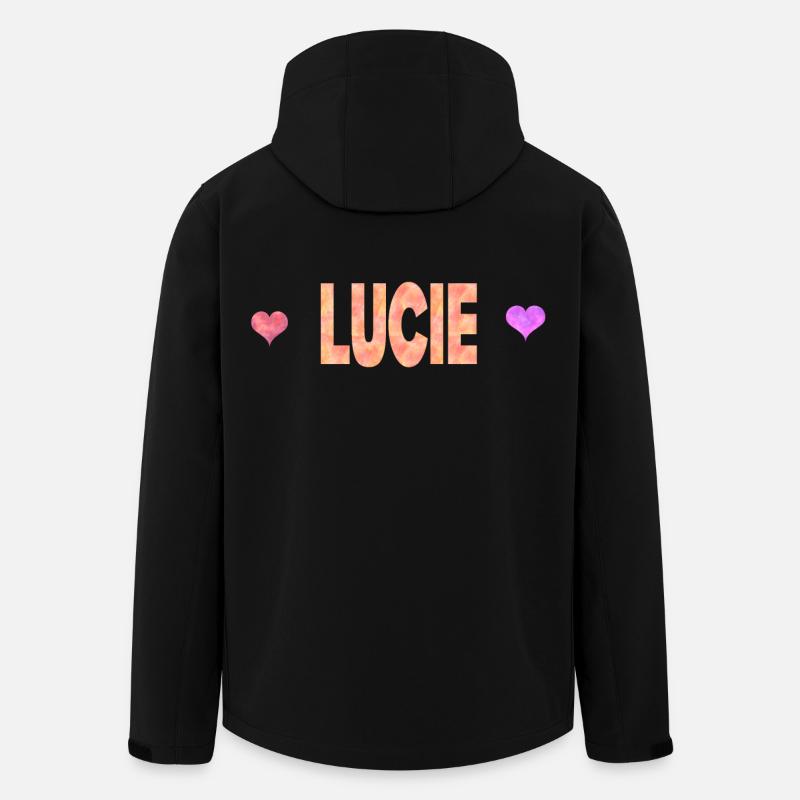 Lucie - Recycelte Männer Softshell-Jacke von Stanley/Stella - Schwarz