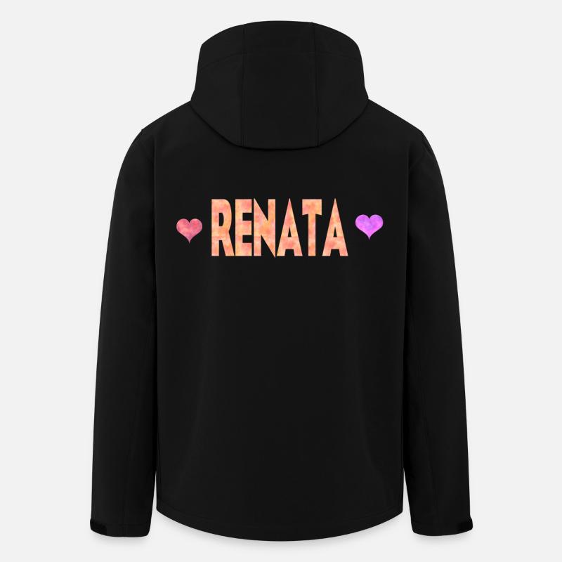 Renata - Recycelte Männer Softshell-Jacke von Stanley/Stella - Schwarz