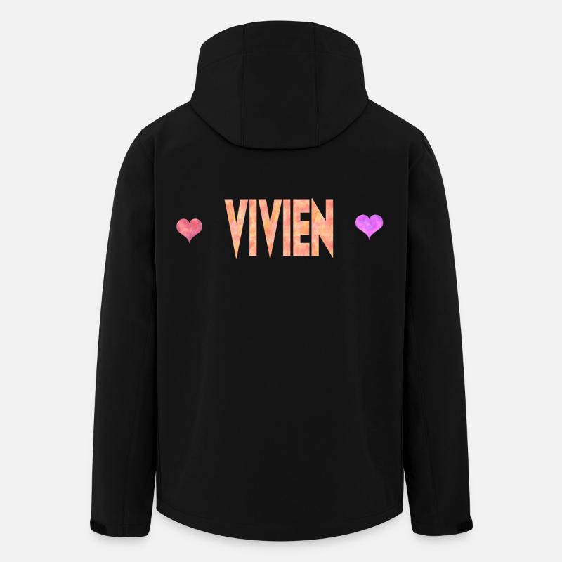 Vivien - Recycelte Männer Softshell-Jacke von Stanley/Stella - Schwarz