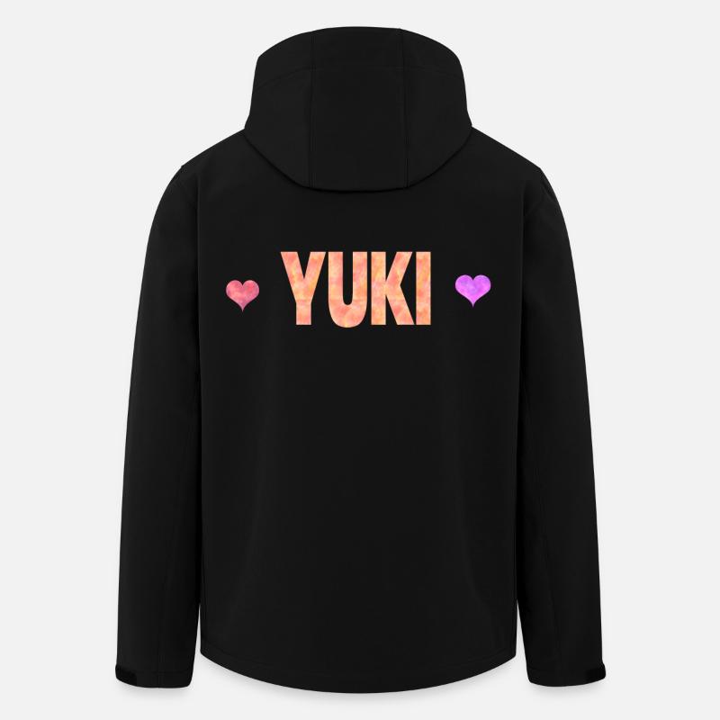 Yuki - Recycelte Männer Softshell-Jacke von Stanley/Stella - Schwarz