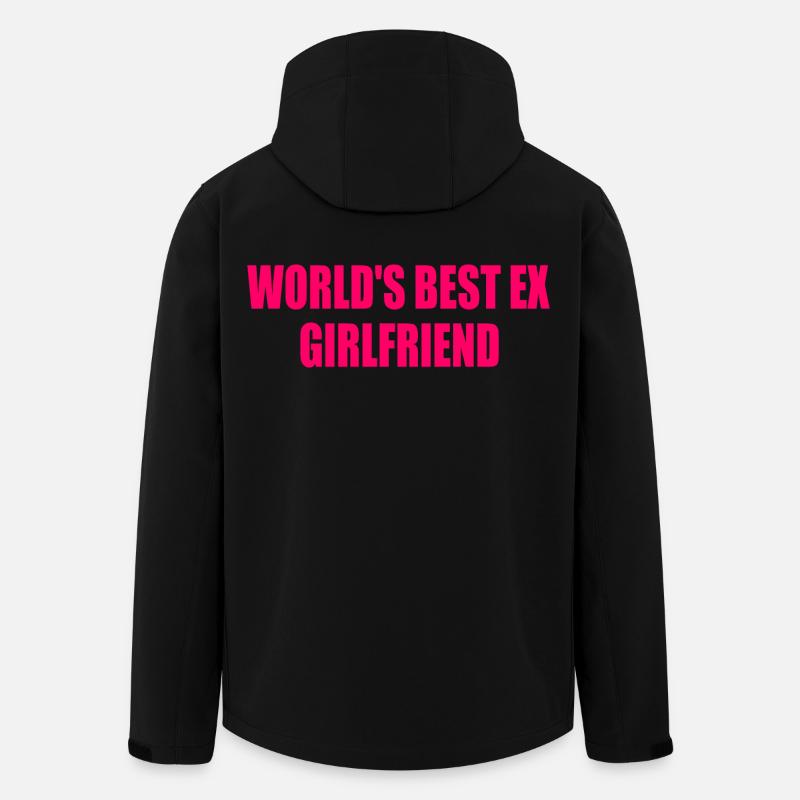 world's best ex girlfriend - Men’s Recycled Softshell Jacket by Stanley/Stella - black