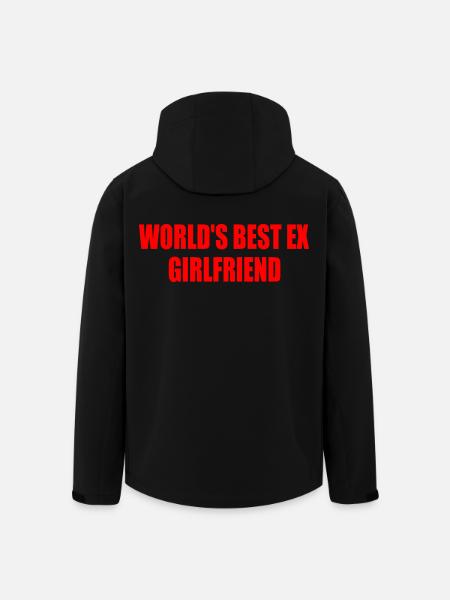 worlds best ex girlfriend - Men’s Recycled Softshell Jacket by Stanley/Stella - black