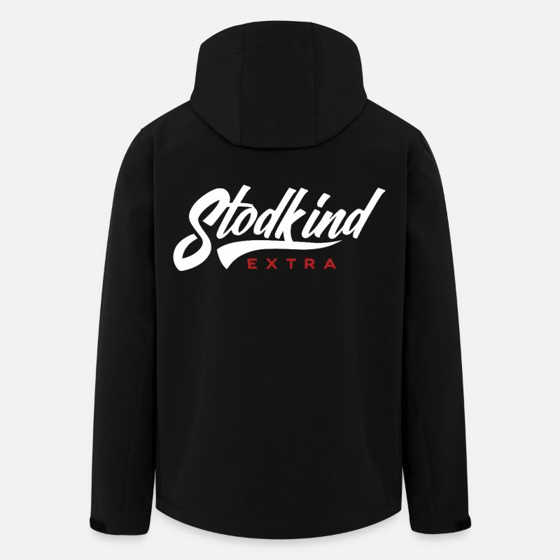 Stodkind Extra WHITE - Men’s Recycled Softshell Jacket by Stanley/Stella - black