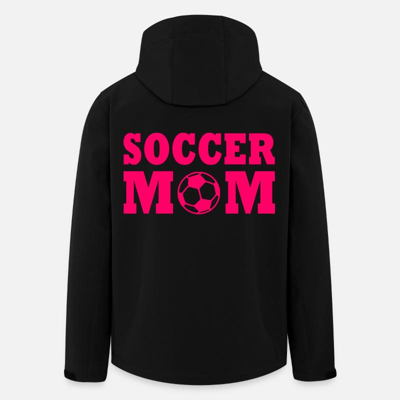 Soccer mom - Recycelte Männer Softshell-Jacke von Stanley/Stella - Schwarz