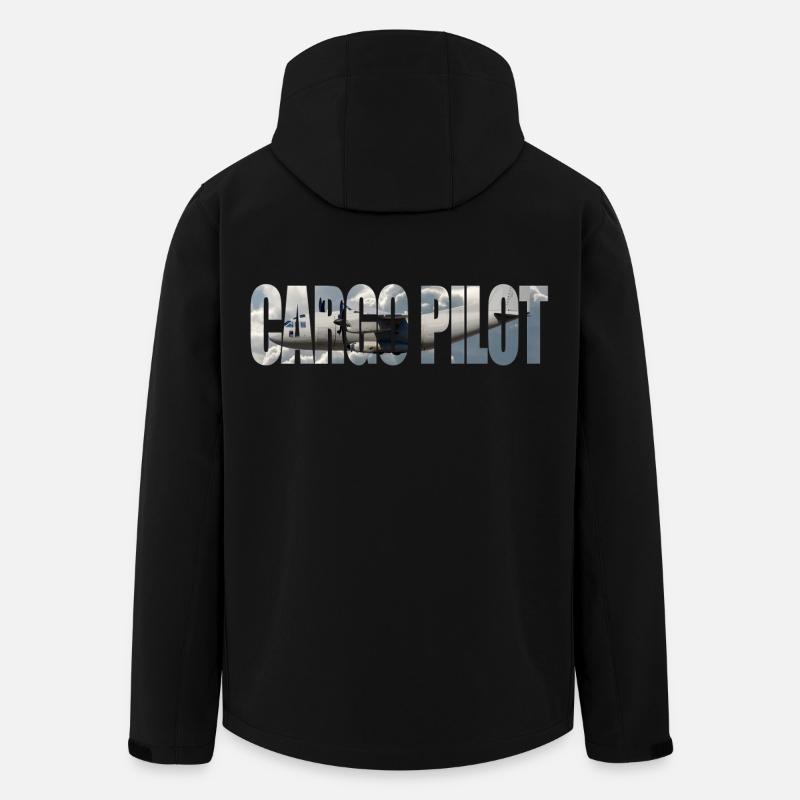 Cargo pilot C-27 - Men’s Recycled Softshell Jacket by Stanley/Stella - black