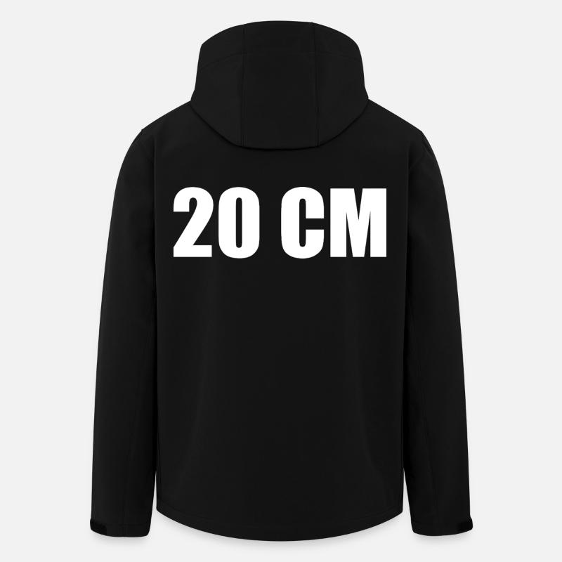 20 cm - Men’s Recycled Softshell Jacket by Stanley/Stella - black