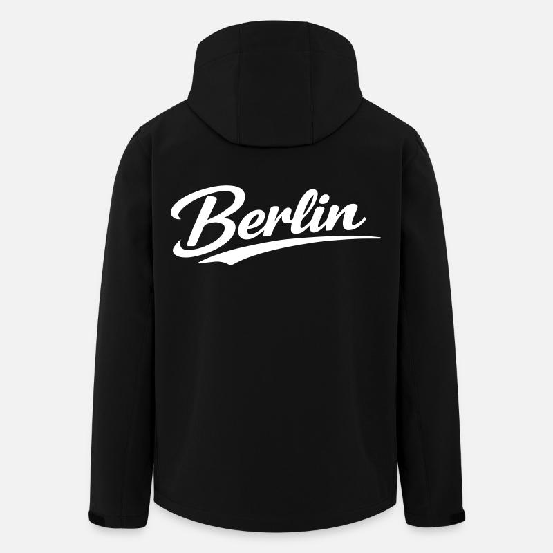 Berlin - Men’s Recycled Softshell Jacket by Stanley/Stella - black