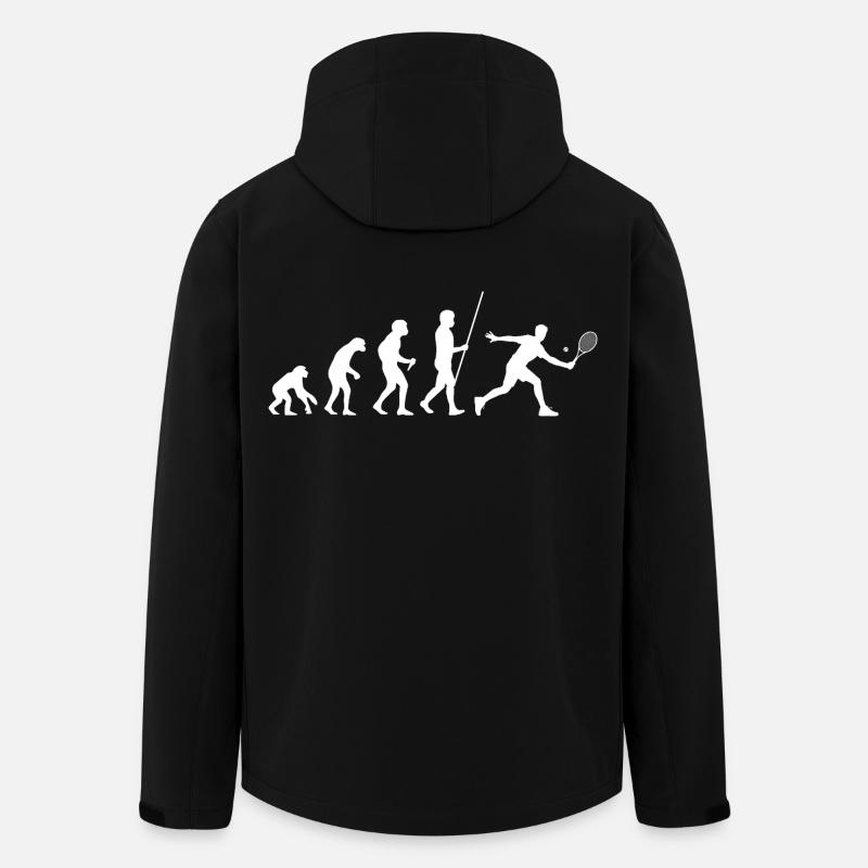 Tennis Evolution - Men’s Recycled Softshell Jacket by Stanley/Stella - black