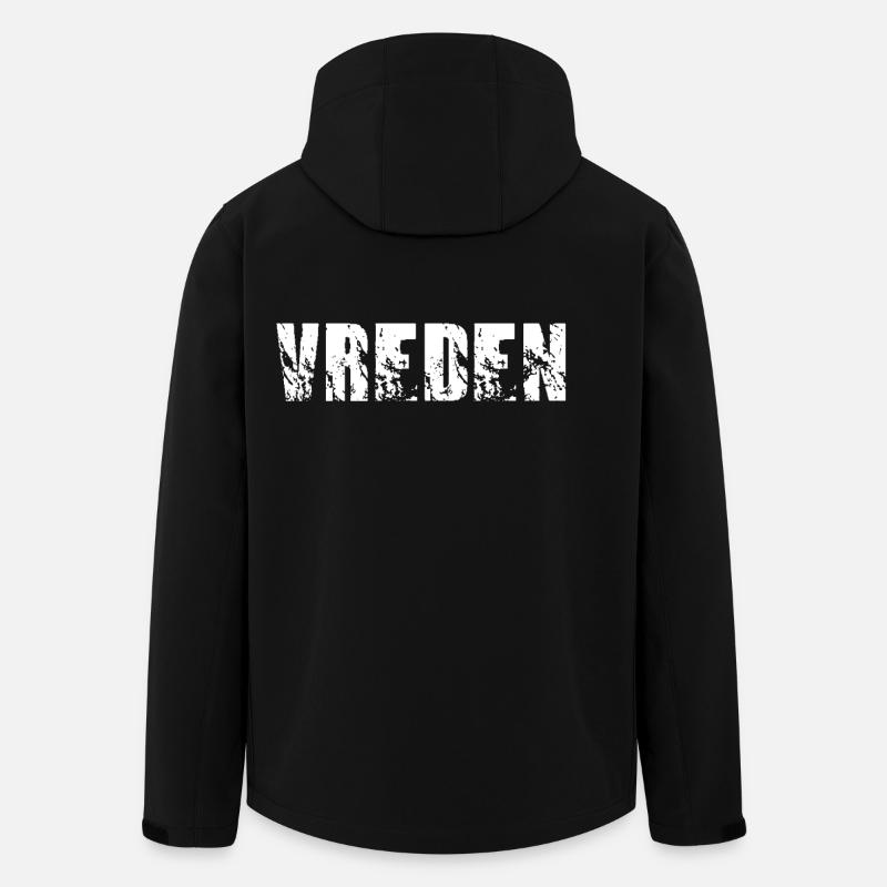 Vreden - Recycelte Männer Softshell-Jacke von Stanley/Stella - Schwarz