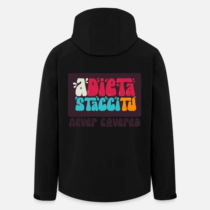 Le régime Stacci Tu - Veste softshell homme en polyester recyclé Stanley/Stella - noir