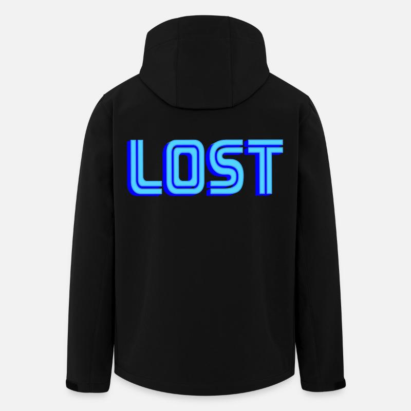 LOST | Farben änderbar - Recycelte Männer Softshell-Jacke von Stanley/Stella - Schwarz