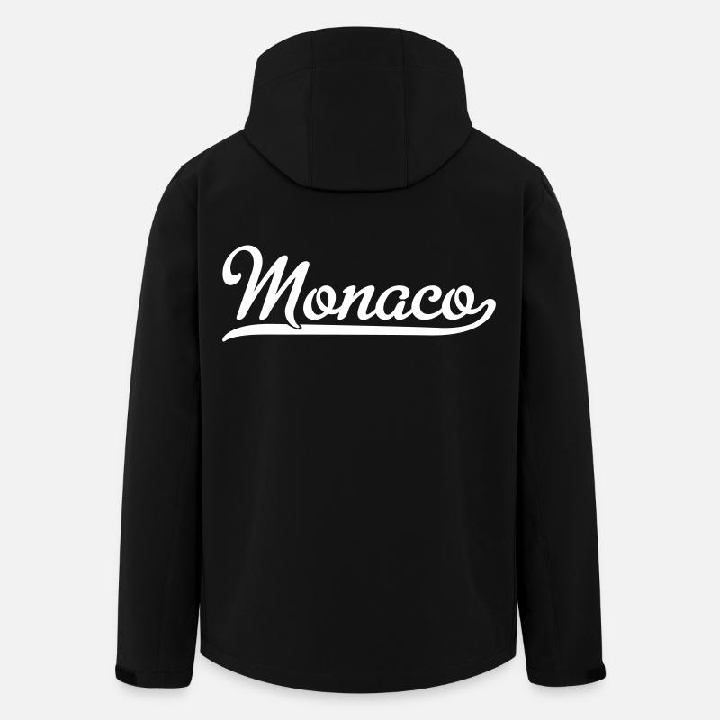 Monaco - Men’s Recycled Softshell Jacket by Stanley/Stella - black