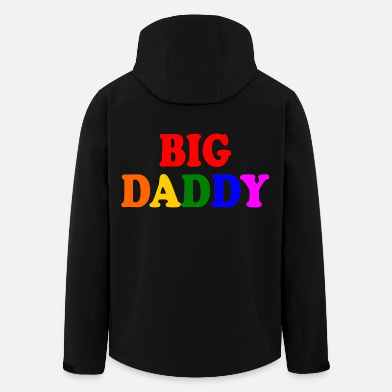 Big daddy - Veste softshell homme en polyester recyclé Discoverer Stanley/Stella - noir