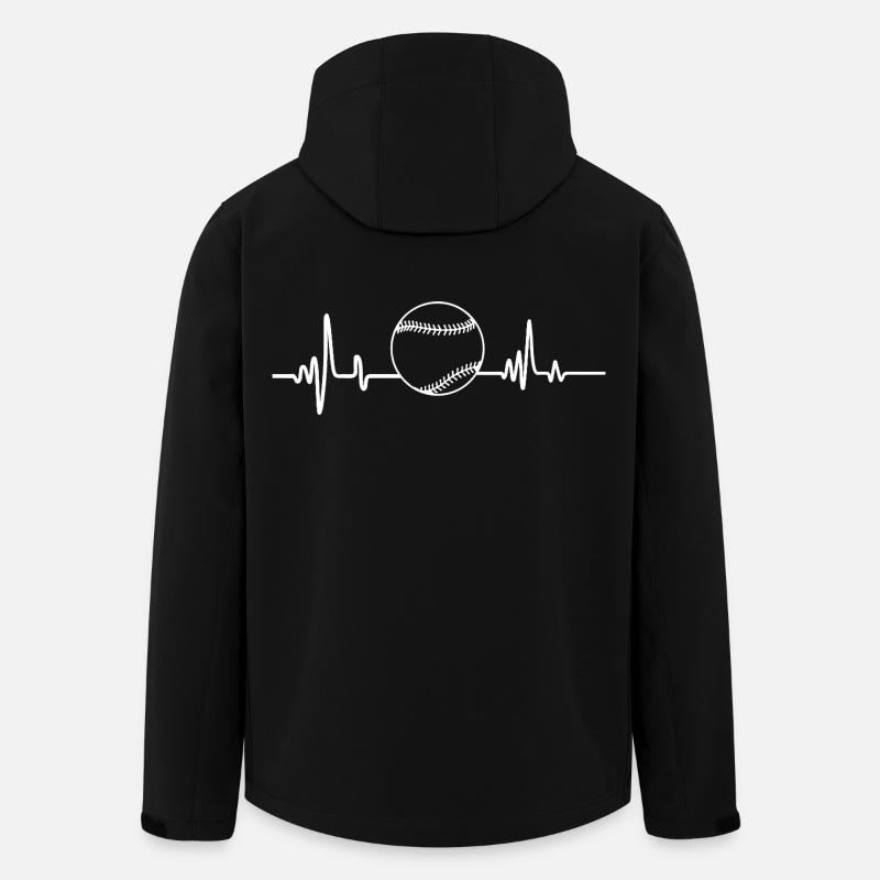Baseball - Recycelte Männer Softshell-Jacke von Stanley/Stella - Schwarz