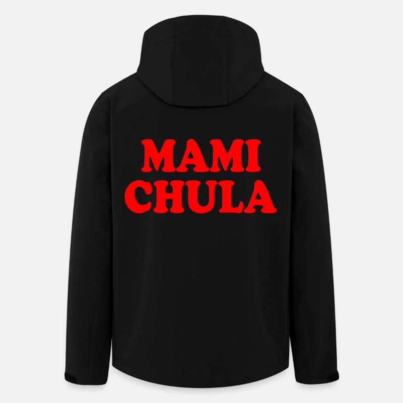Mami chula - Recycelte Männer Softshell-Jacke von Stanley/Stella - Schwarz
