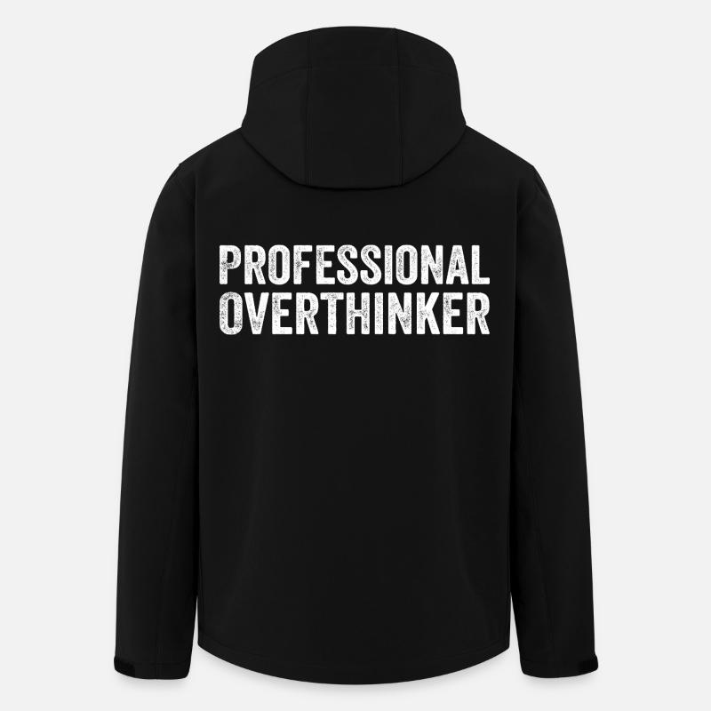 Professioneller Überdenker - Recycelte Männer Softshell-Jacke von Stanley/Stella - Schwarz