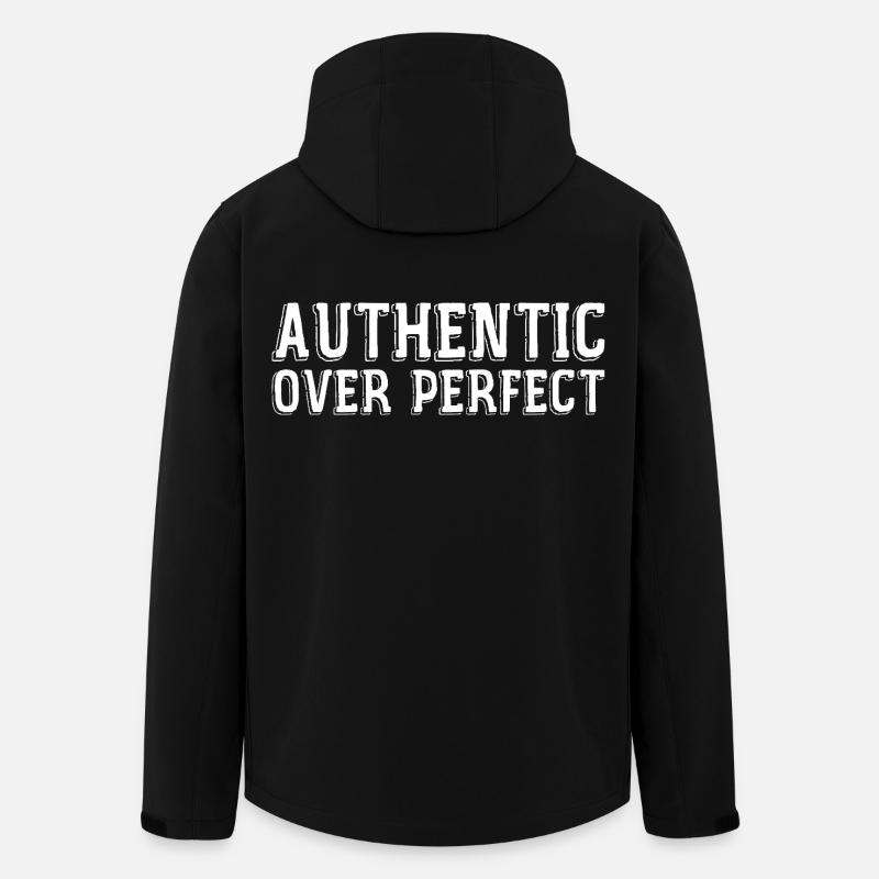 Authentic rather than perfect - Men’s Recycled Softshell Jacket by Stanley/Stella - black