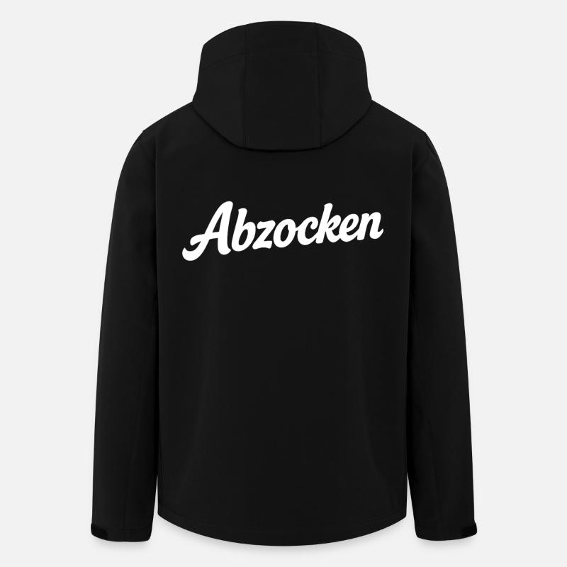 Rip-Off – Deceptive Packaging & Shrinkflation Statement - Men’s Recycled Softshell Jacket by Stanley/Stella - black