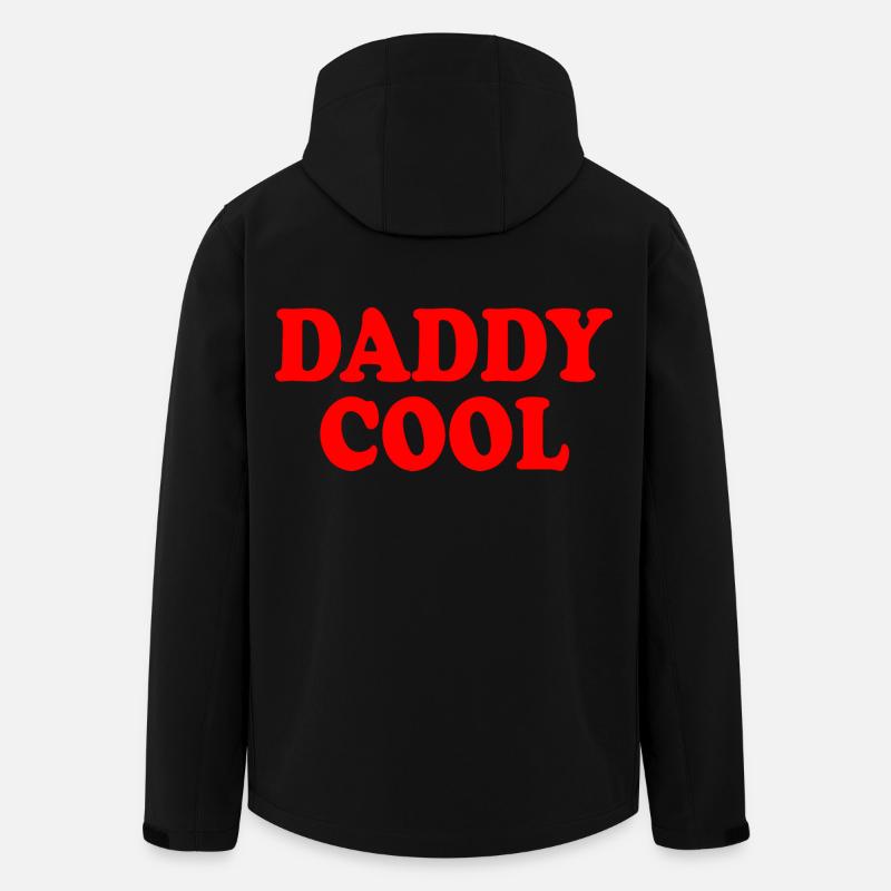 Daddy cool - Veste softshell homme en polyester recyclé Stanley/Stella - noir