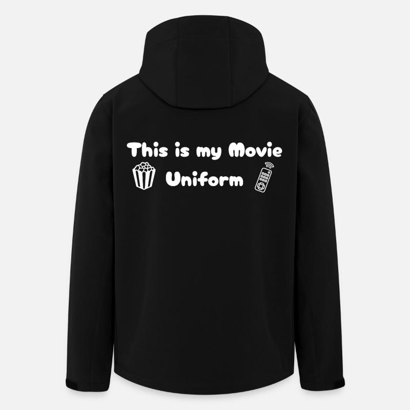 Filmabend - Uniform - Recycelte Männer Softshell-Jacke von Stanley/Stella - Schwarz