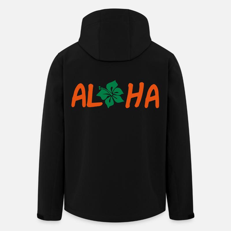 Hawaii - Men’s Recycled Softshell Jacket by Stanley/Stella - black