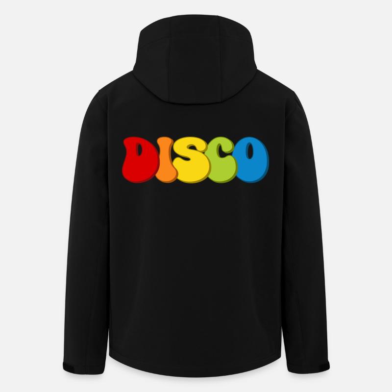 Discothèque - Veste softshell homme en polyester recyclé Stanley/Stella - noir