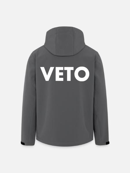 Veto - Men’s Recycled Softshell Jacket by Stanley/Stella - black