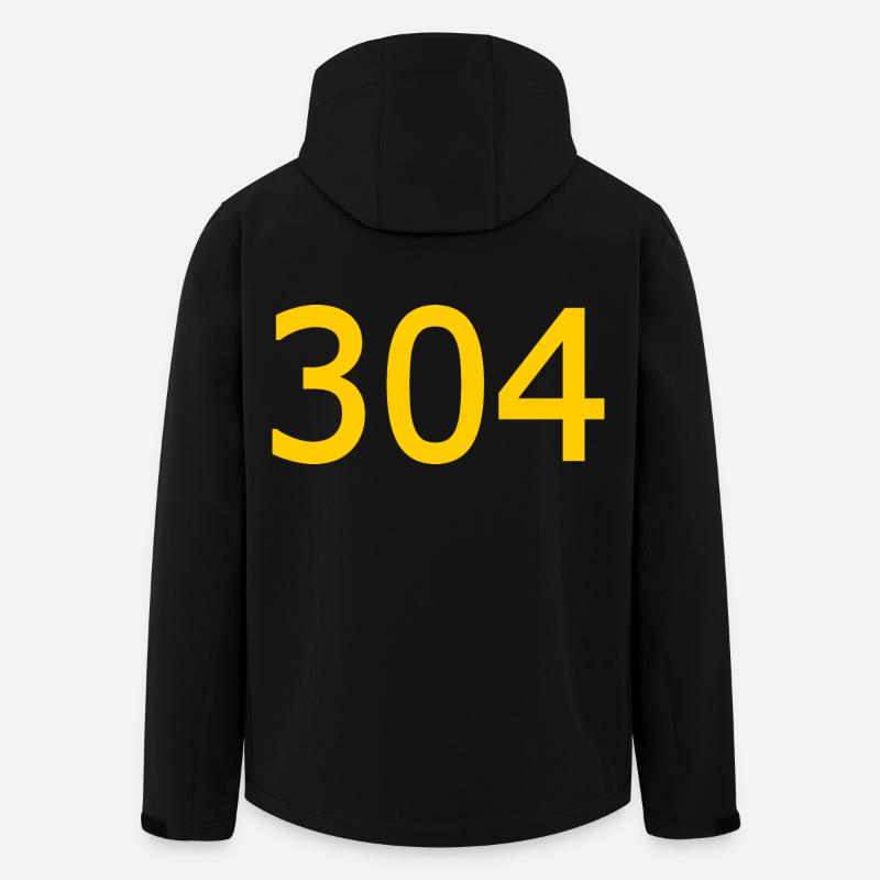 304 - Men’s Recycled Softshell Jacket by Stanley/Stella - black