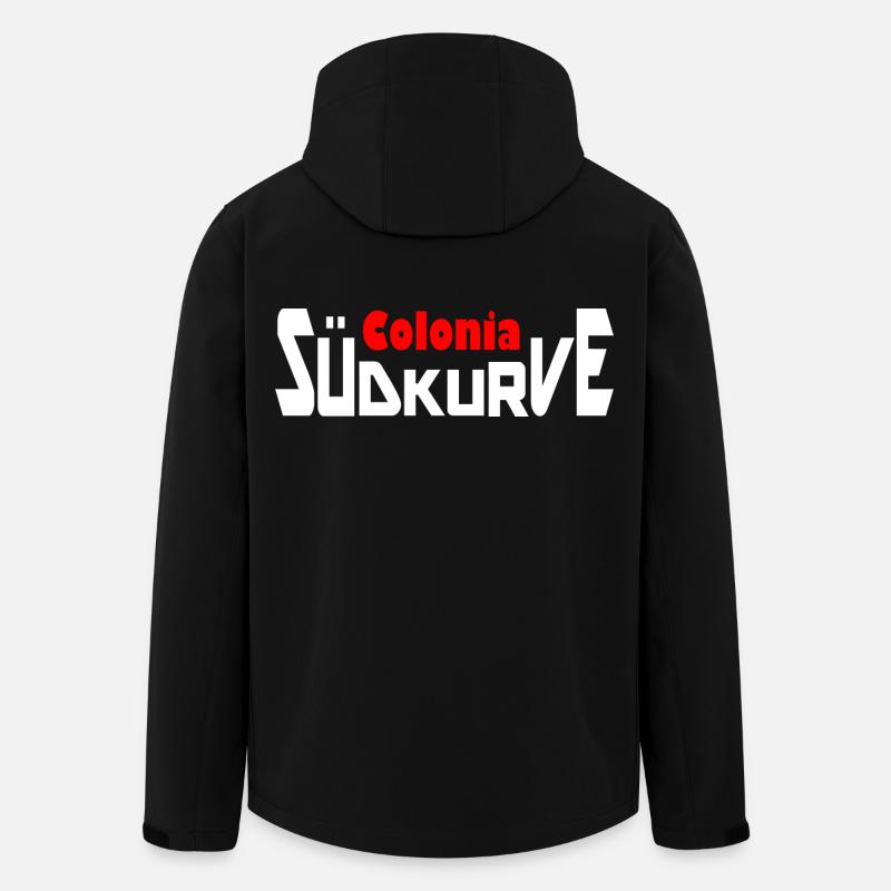 Südkurve Colonia - Recycelte Männer Softshell-Jacke von Stanley/Stella - Schwarz