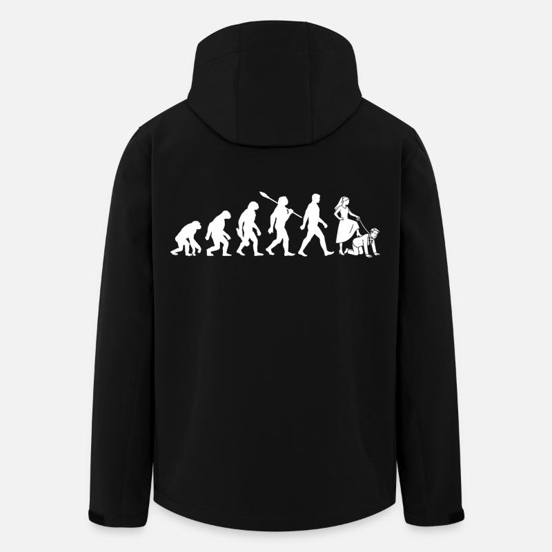Bachelor Party - Evolution Bachelor - Men’s Recycled Softshell Jacket by Stanley/Stella - black