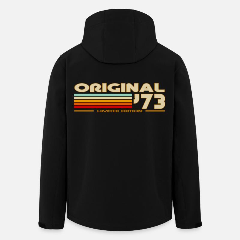 1973 - Recycelte Männer Softshell-Jacke von Stanley/Stella - Schwarz