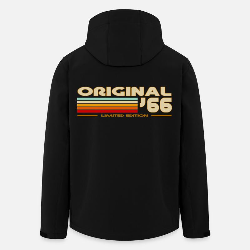 1966 - Recycelte Männer Softshell-Jacke von Stanley/Stella - Schwarz