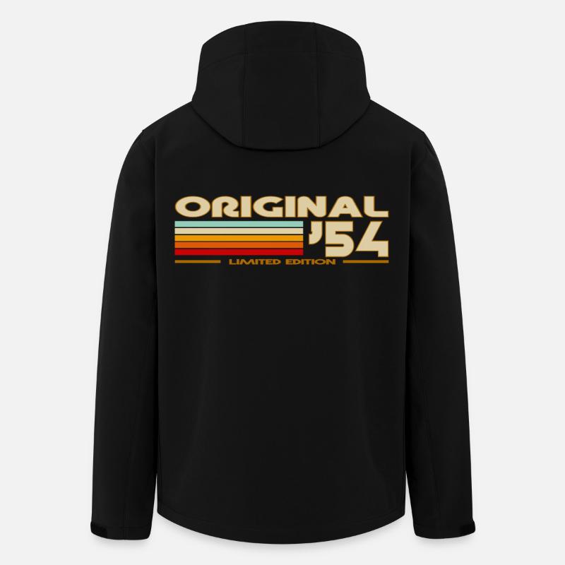 1954 - Recycelte Männer Softshell-Jacke von Stanley/Stella - Schwarz