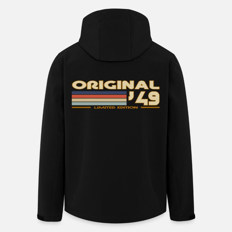 1949 - Recycelte Männer Softshell-Jacke von Stanley/Stella - Schwarz