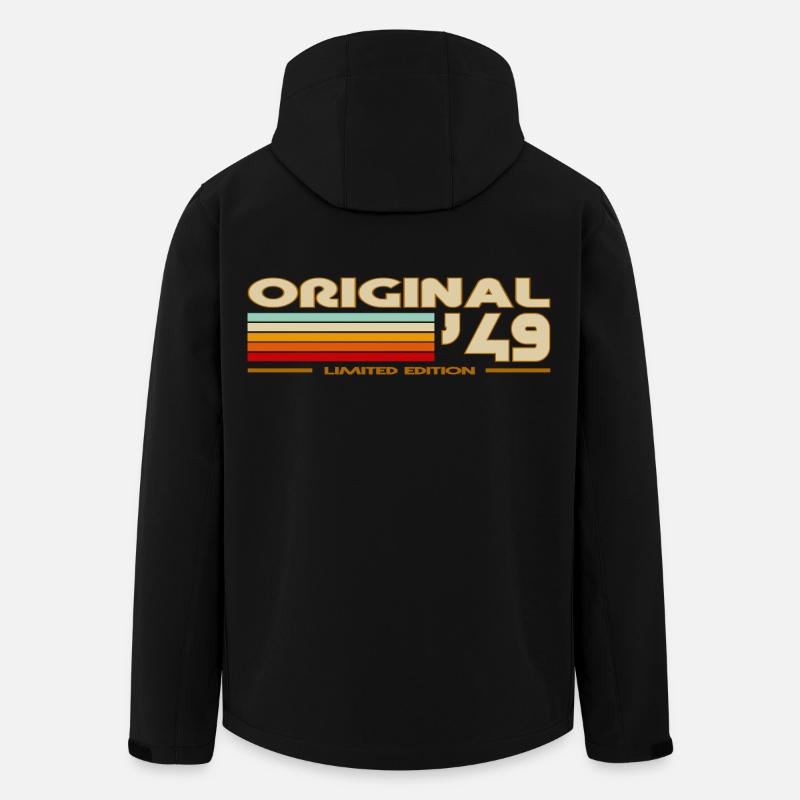 1949 - Recycelte Männer Softshell-Jacke von Stanley/Stella - Schwarz