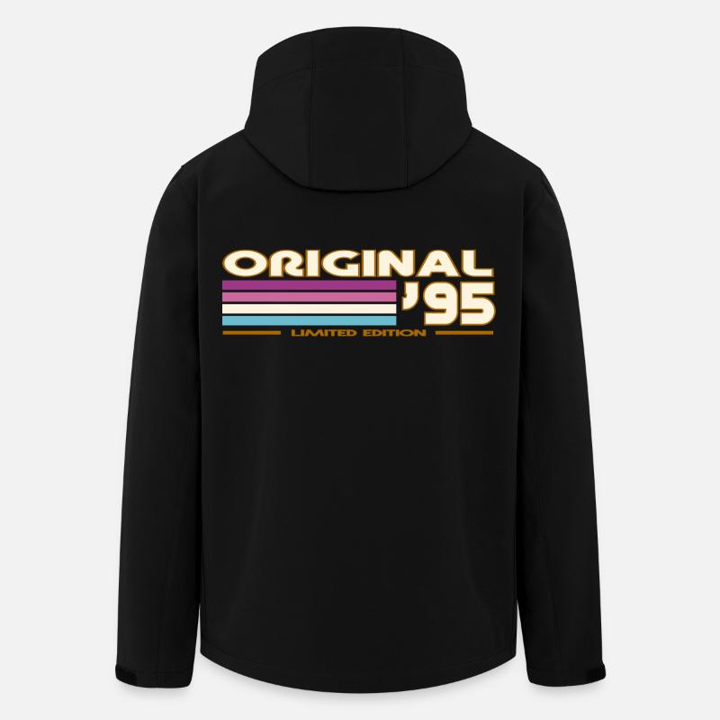 1995 - Recycelte Männer Softshell-Jacke von Stanley/Stella - Schwarz