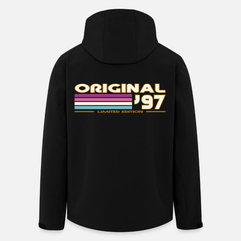 1997 - Recycelte Männer Softshell-Jacke von Stanley/Stella - Schwarz