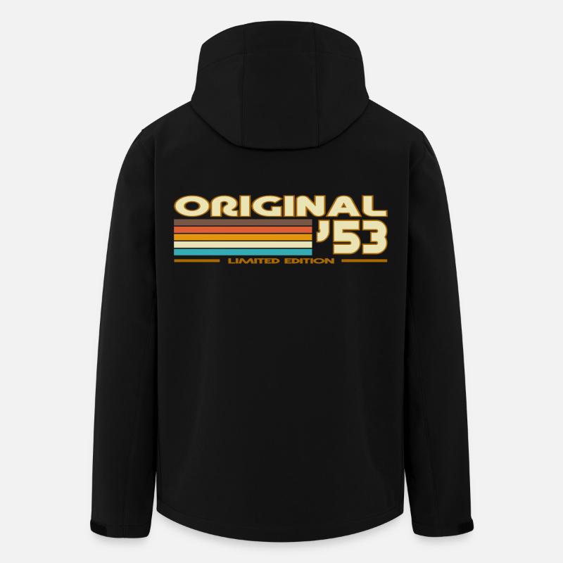 1953 - Men’s Recycled Softshell Jacket by Stanley/Stella - black