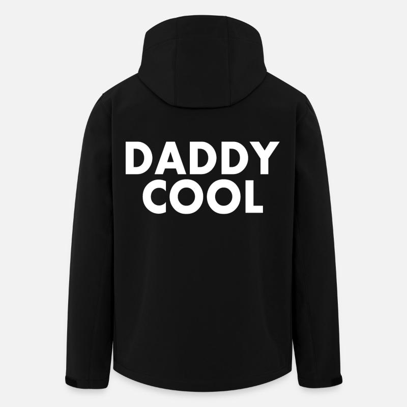 Daddy cool - Veste softshell homme en polyester recyclé Stanley/Stella - noir