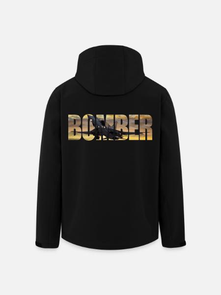 Bomber Tu-22 M3 - Men’s Recycled Softshell Jacket by Stanley/Stella - black
