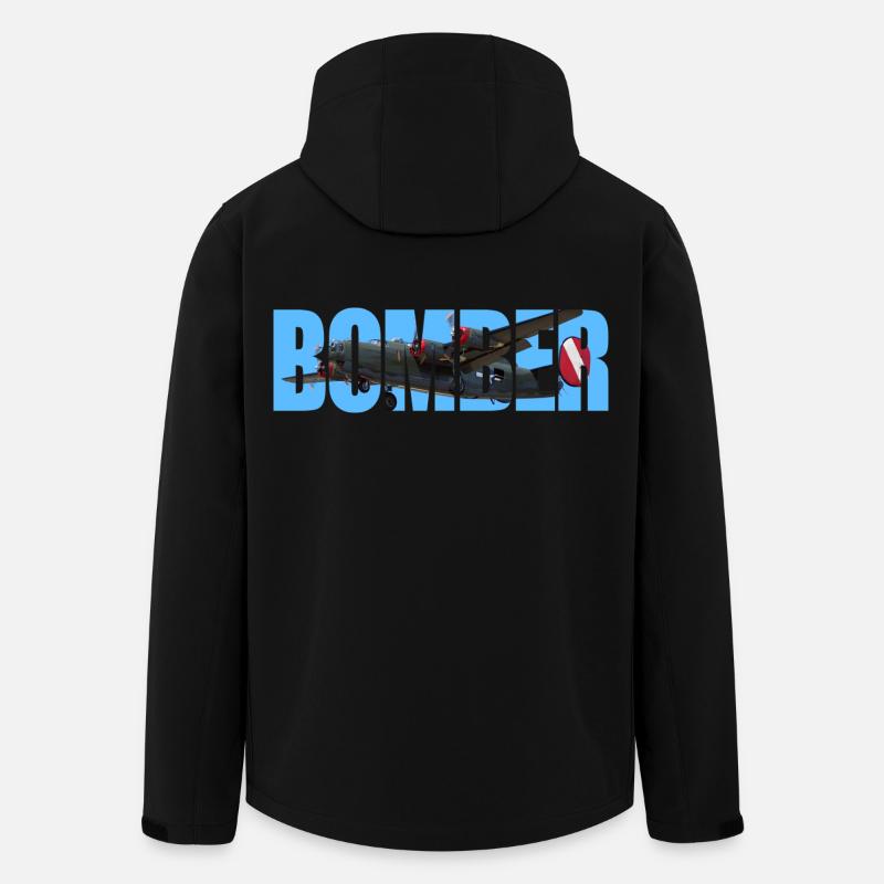bombardier B-24 Liberator - Veste softshell homme en polyester recyclé Stanley/Stella - noir