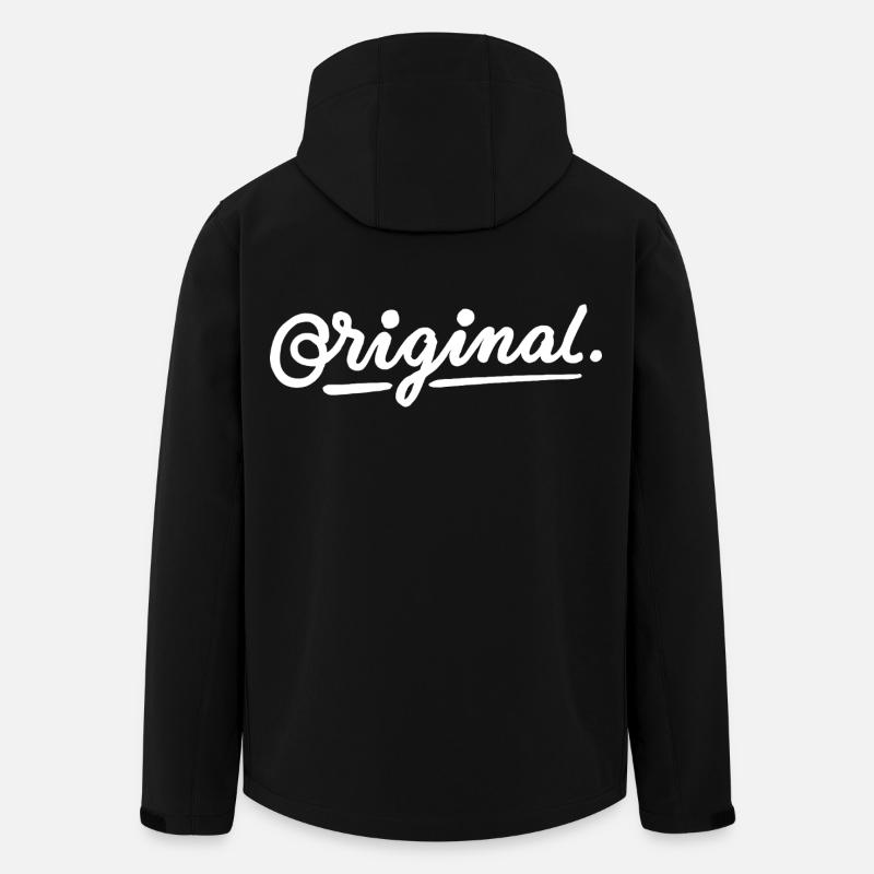 original - Men’s Recycled Softshell Jacket by Stanley/Stella - black