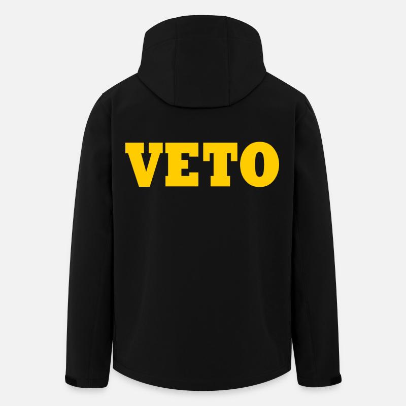Veto - Men’s Recycled Softshell Jacket by Stanley/Stella - black
