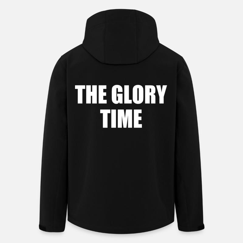 The glory time - Men’s Recycled Softshell Jacket by Stanley/Stella - black