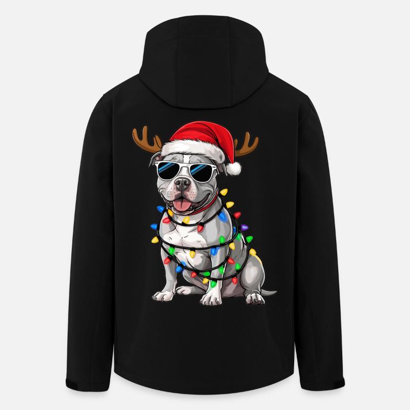 Noël Staffordshire - Veste softshell homme en polyester recyclé Stanley/Stella - noir