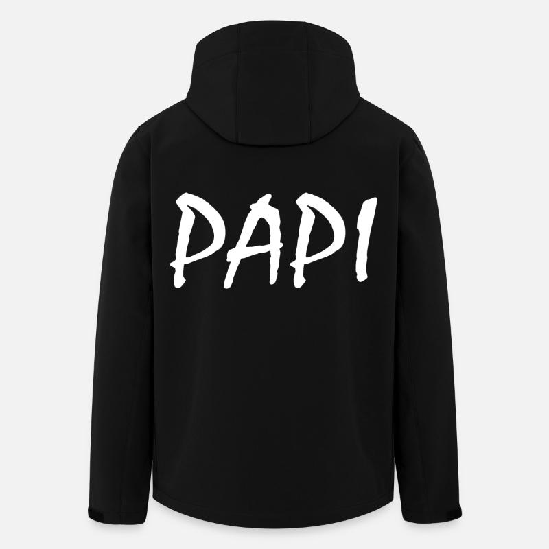 Papi - Veste softshell homme en polyester recyclé Stanley/Stella - noir