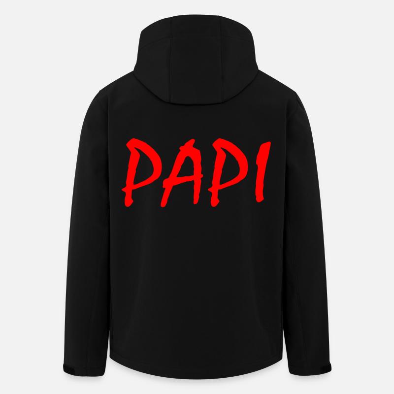 Papi - Veste softshell homme en polyester recyclé Stanley/Stella - noir