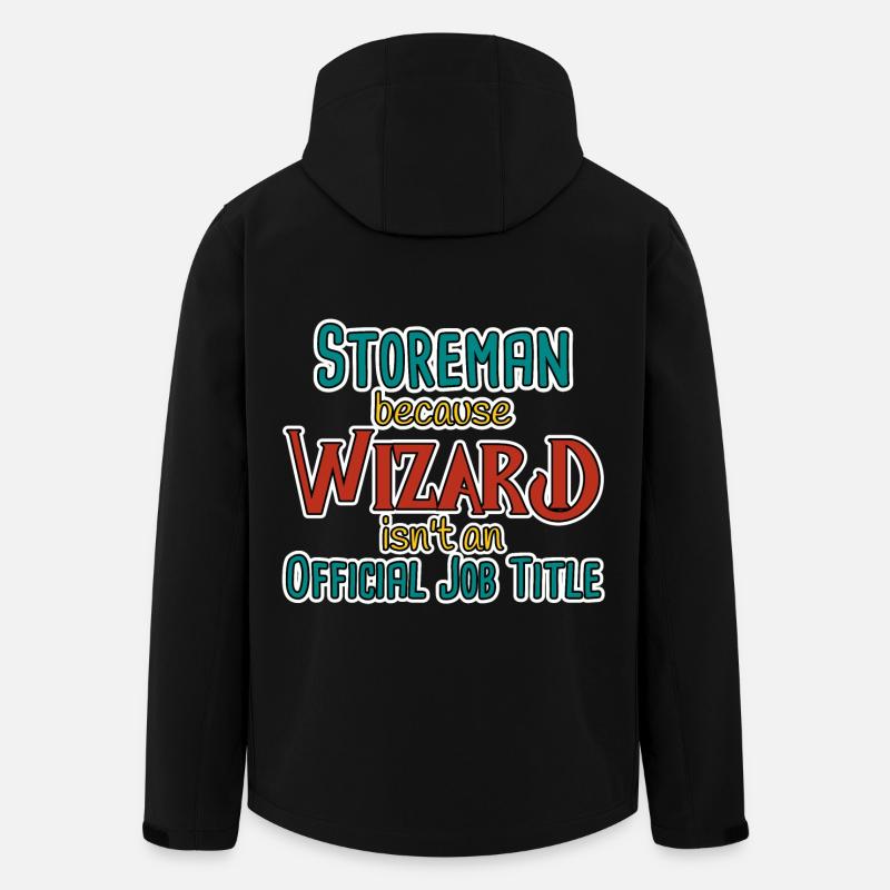 Storeman Wizard - Men’s Recycled Softshell Jacket by Stanley/Stella - black