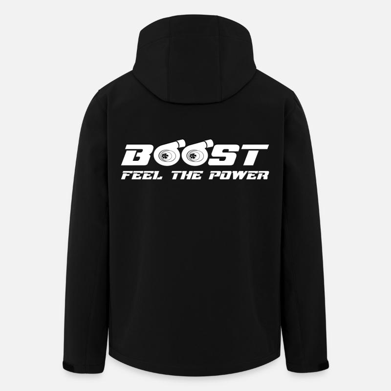 Boost Turbo - Men’s Recycled Softshell Jacket by Stanley/Stella - black